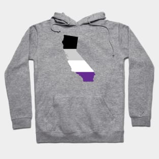 California Asexual Pride Hoodie